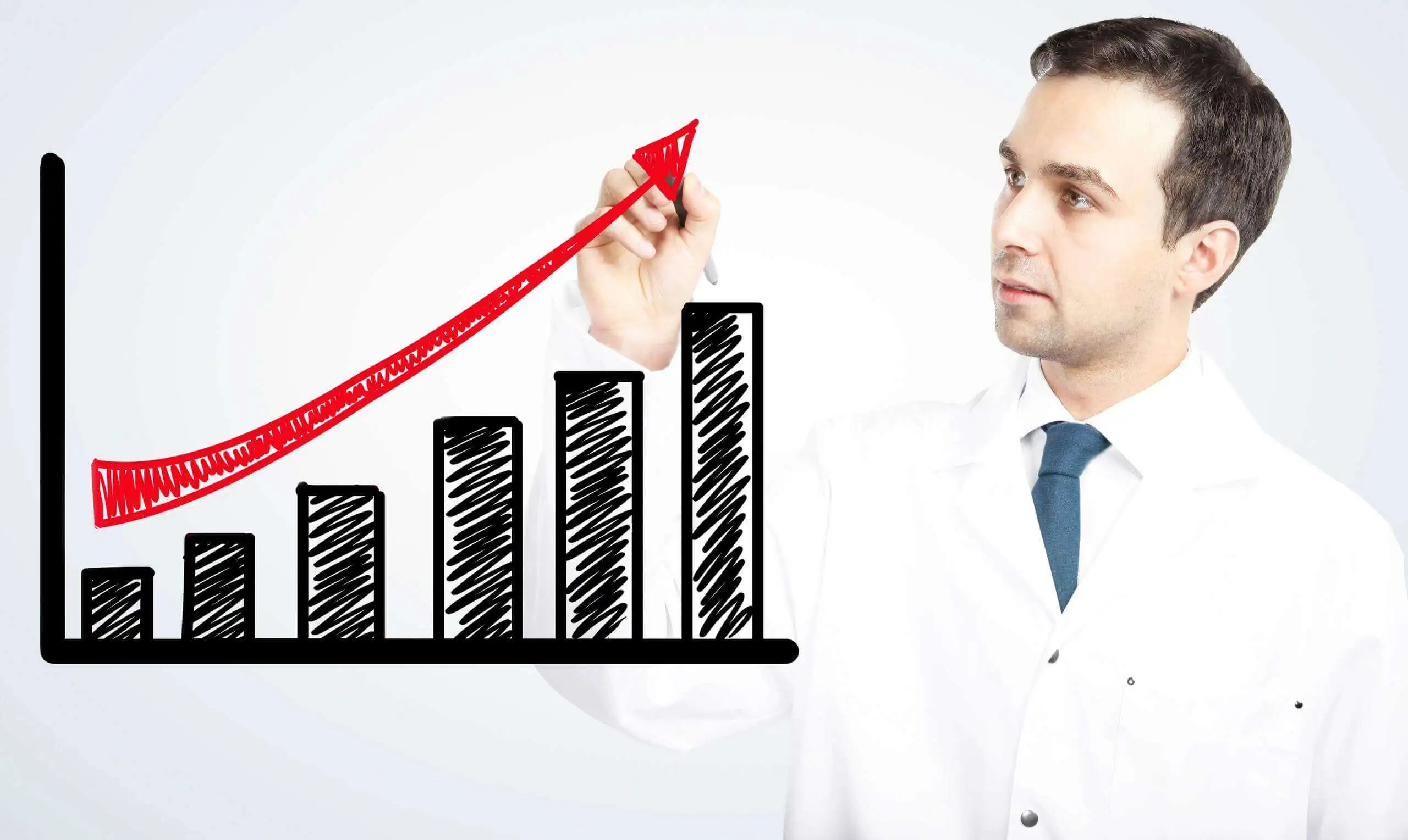 Clinic analytics dashboard with bookings and trends.